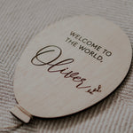 Load image into Gallery viewer, BALLOON WELCOME BABY BOARD BY MELISSA C. KOH X URBAN LI&#39;L
